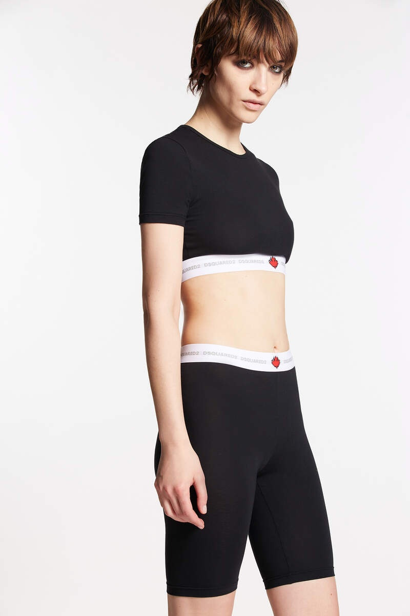 DSQUARED2 LEAF CYCLING SHORTS 1