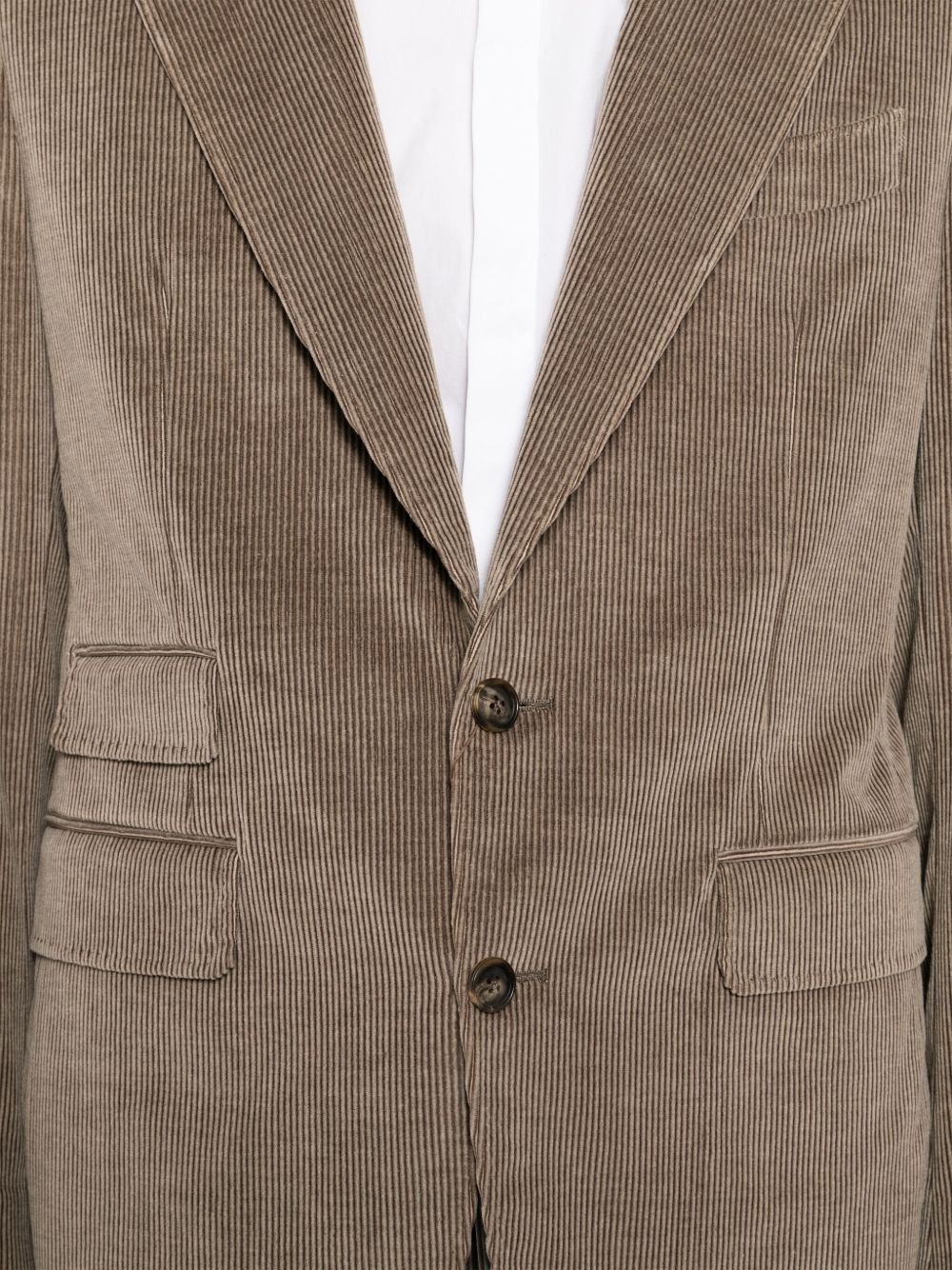 corduroy single-breasted suits - 4