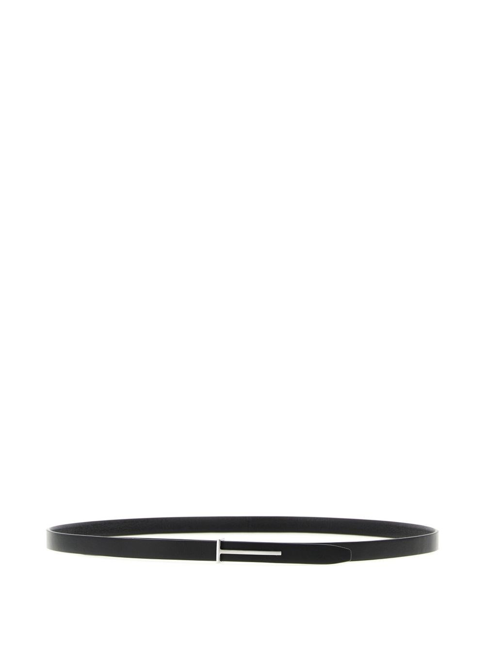 Grainy leather belt - 3