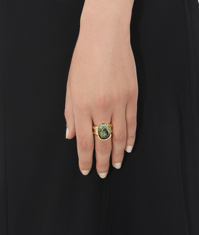 Bottega Veneta Ellipse Small Ceramic Ring outlook