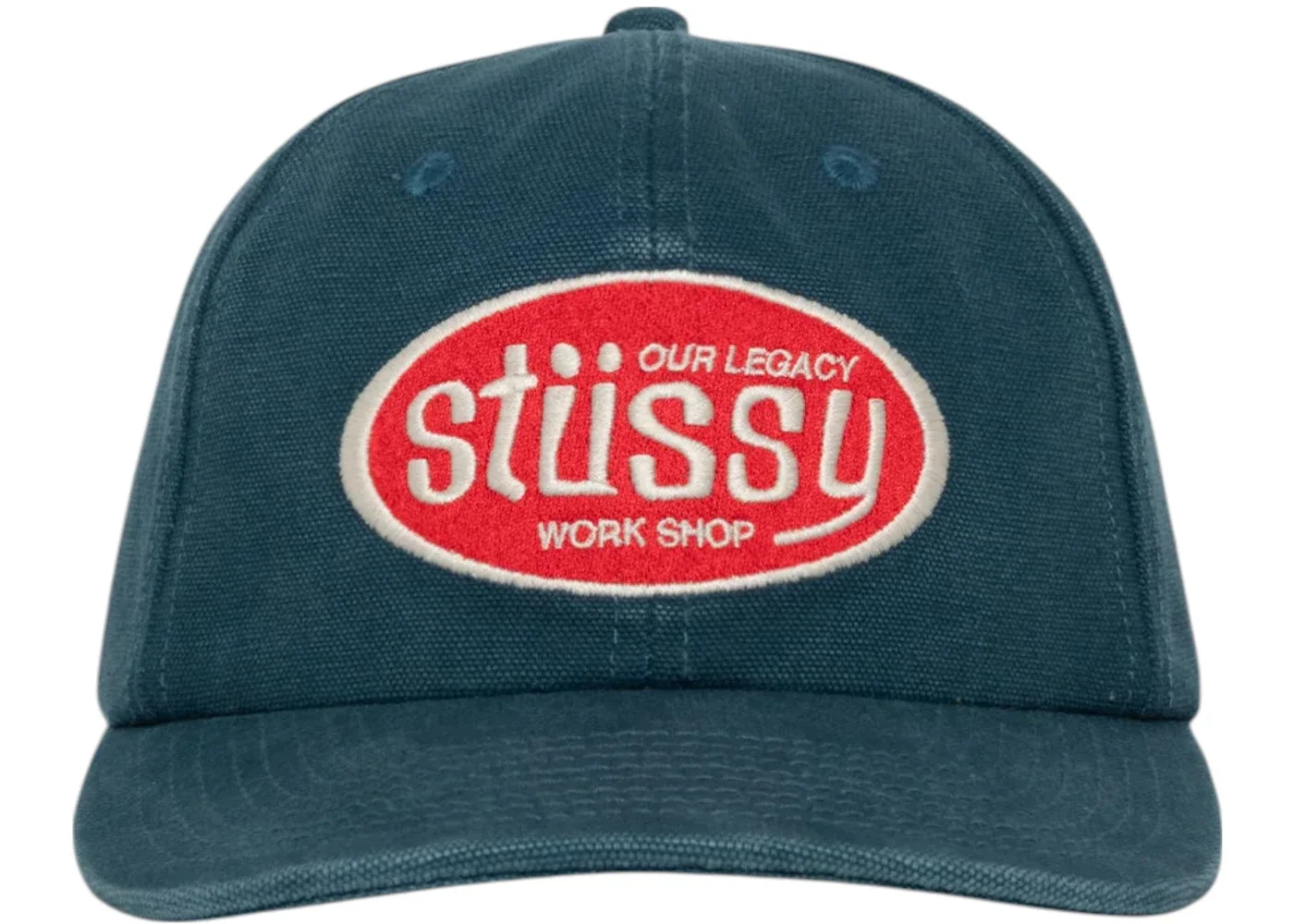 Stussy x Our Legacy Work Shop Mid-Depth Cap Navy - 1