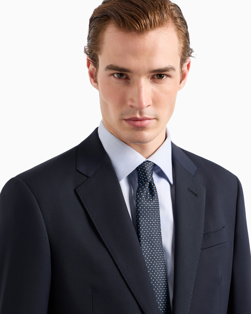 PURE SILK POLKA-DOT JACQUARD TIE 3