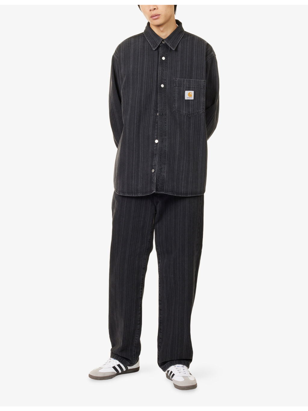 Rylan Loose-Fit Denim Shirt Jacket - 2