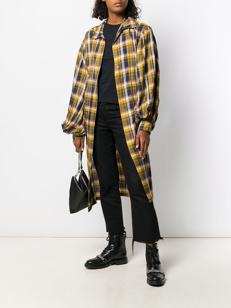 Collina Strada plaid shirt jacket outlook