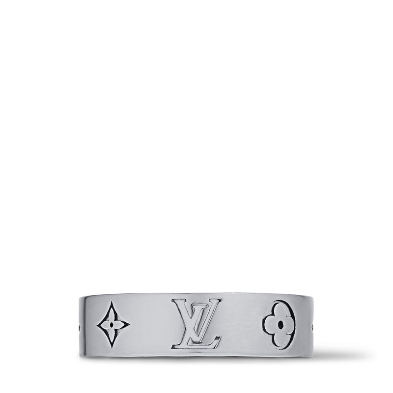 LV Mosaic Thin Ring 1