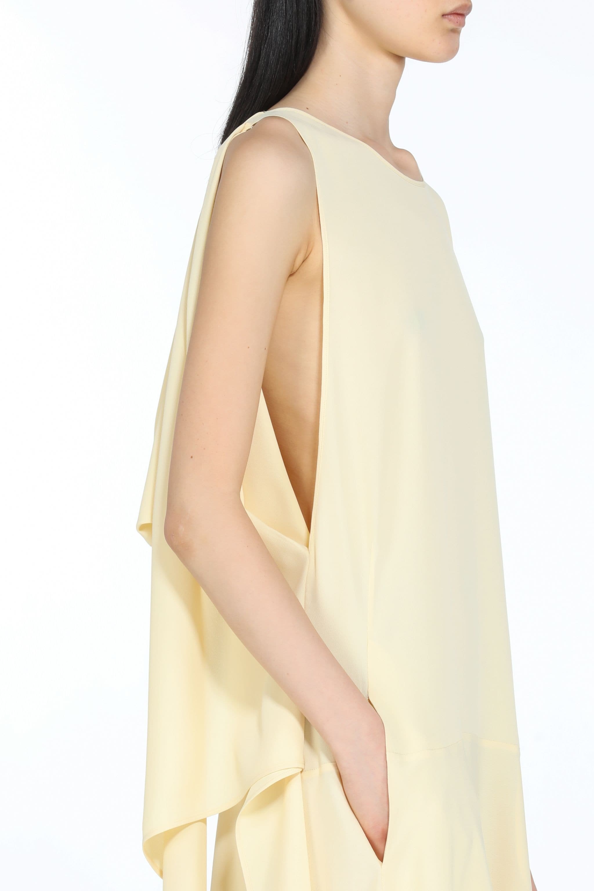 DETACHABLE-SLEEVE DRESS - 5