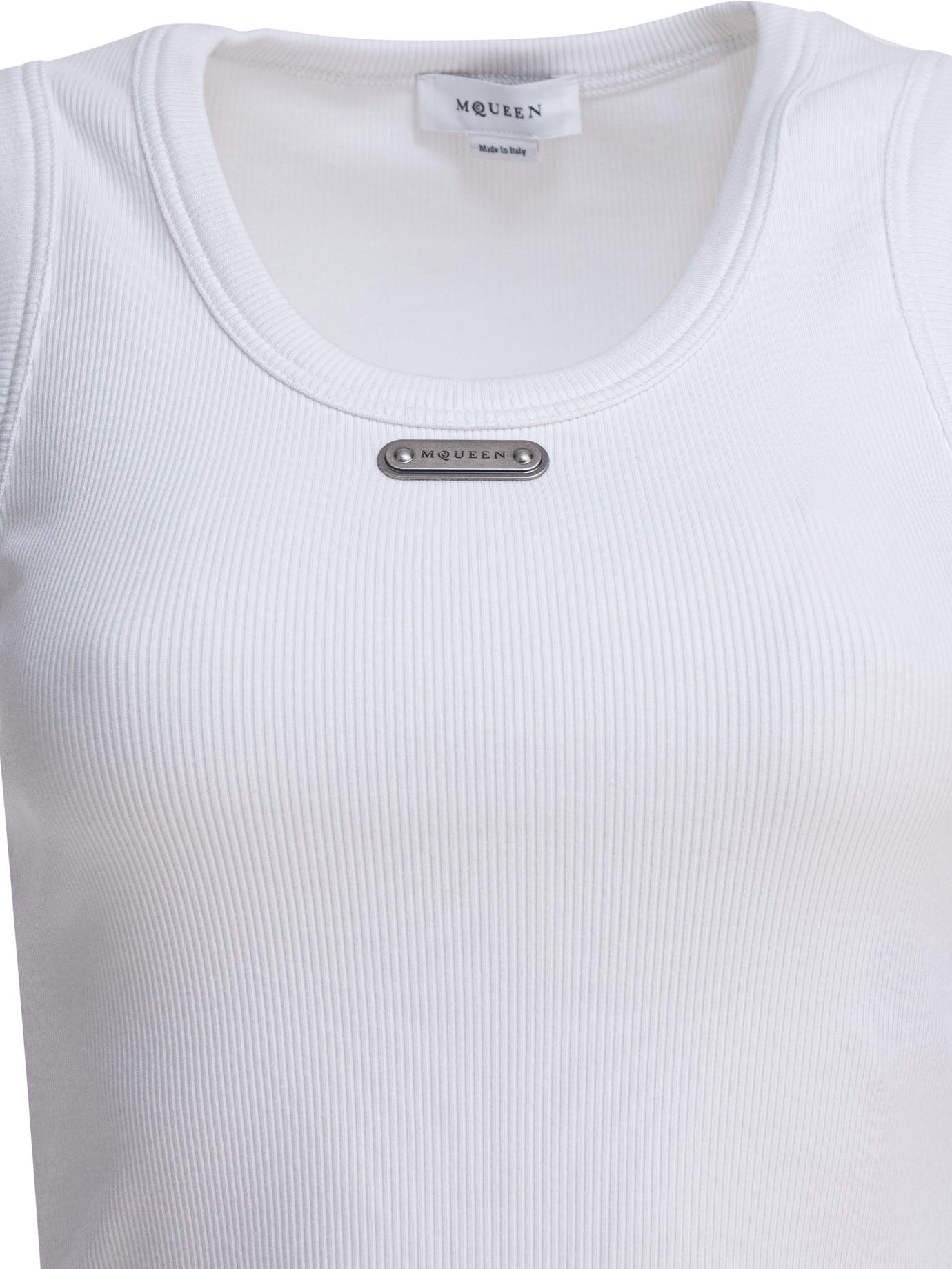 Cut & Sew Top Tops White - 3