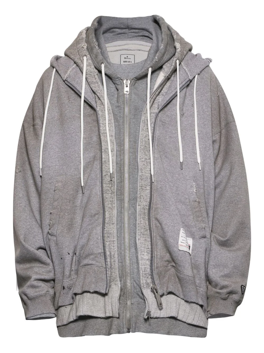 triple-layered hoodie - 1