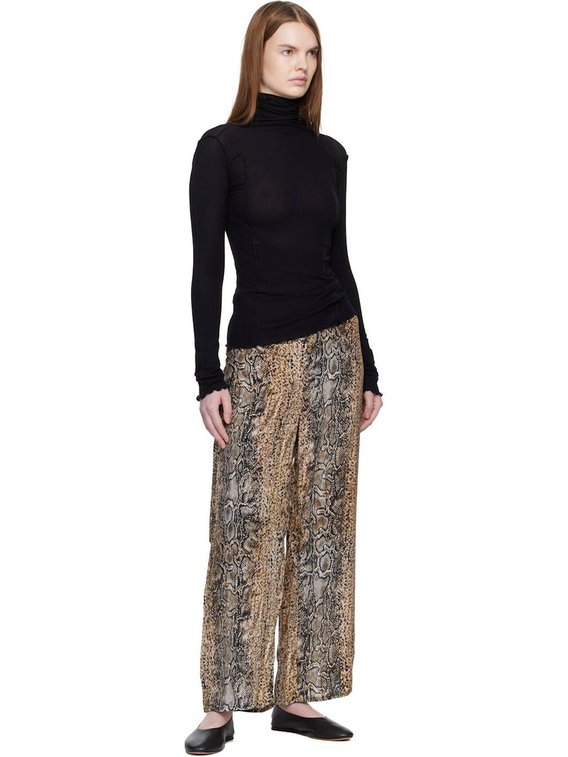 BASERANGE Black Omato Turtleneck outlook