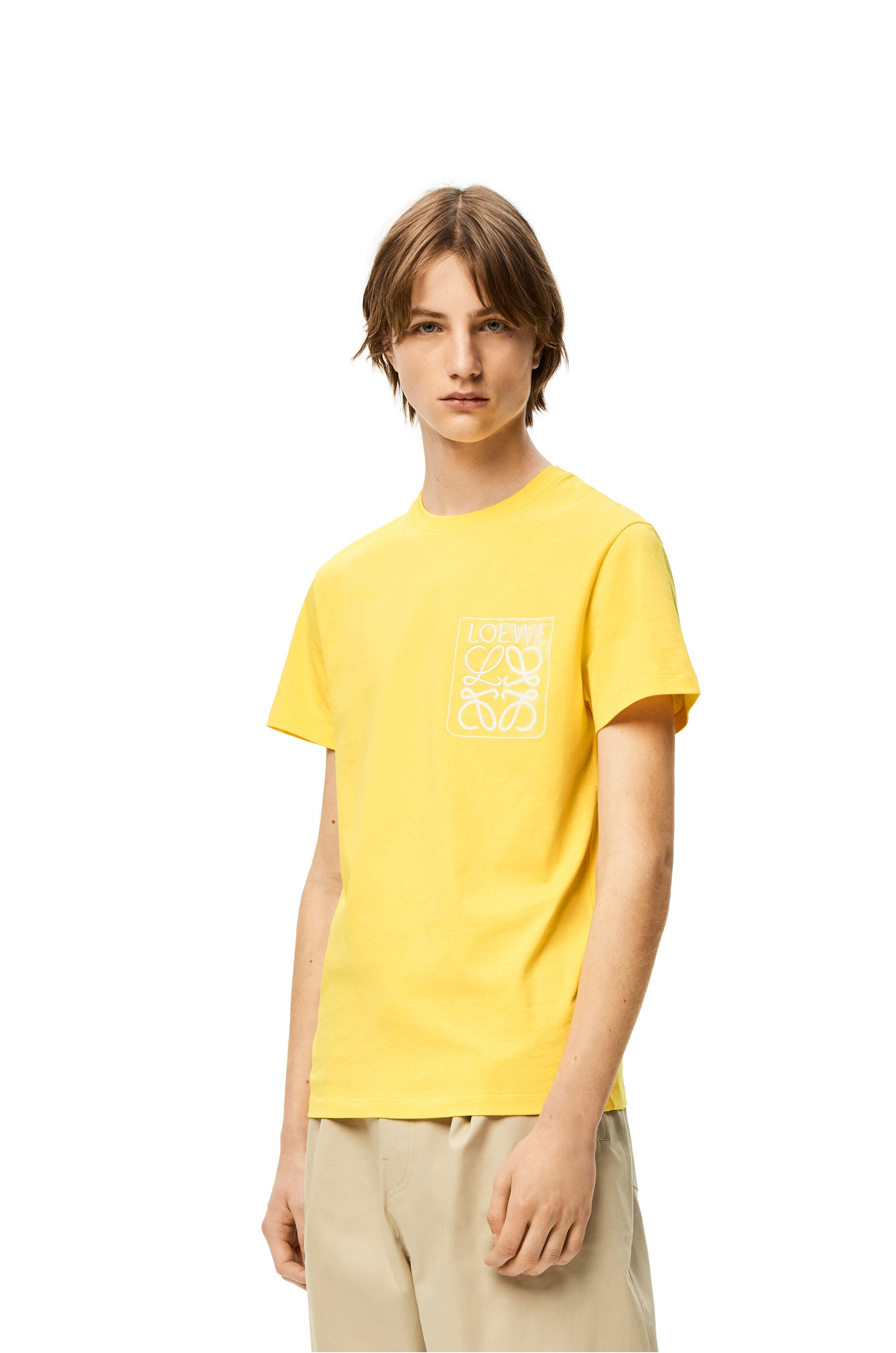 Anagram fake pocket T-shirt in cotton - 3