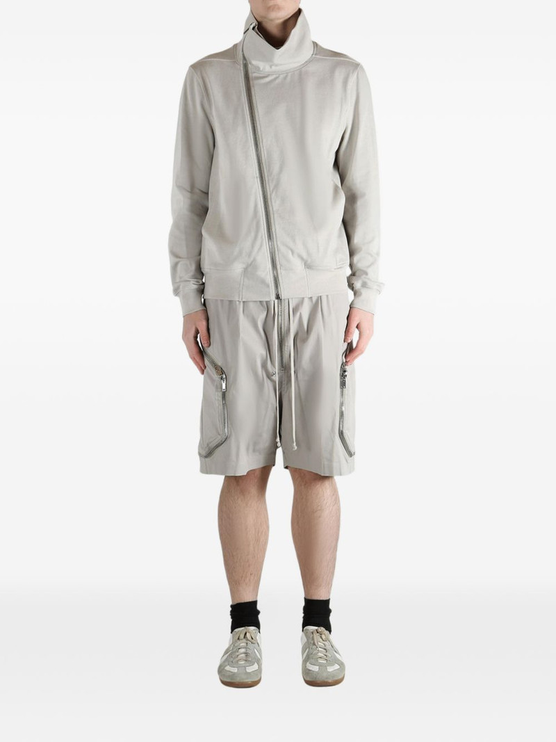 Rick Owens zip-up sweatshirt outlook