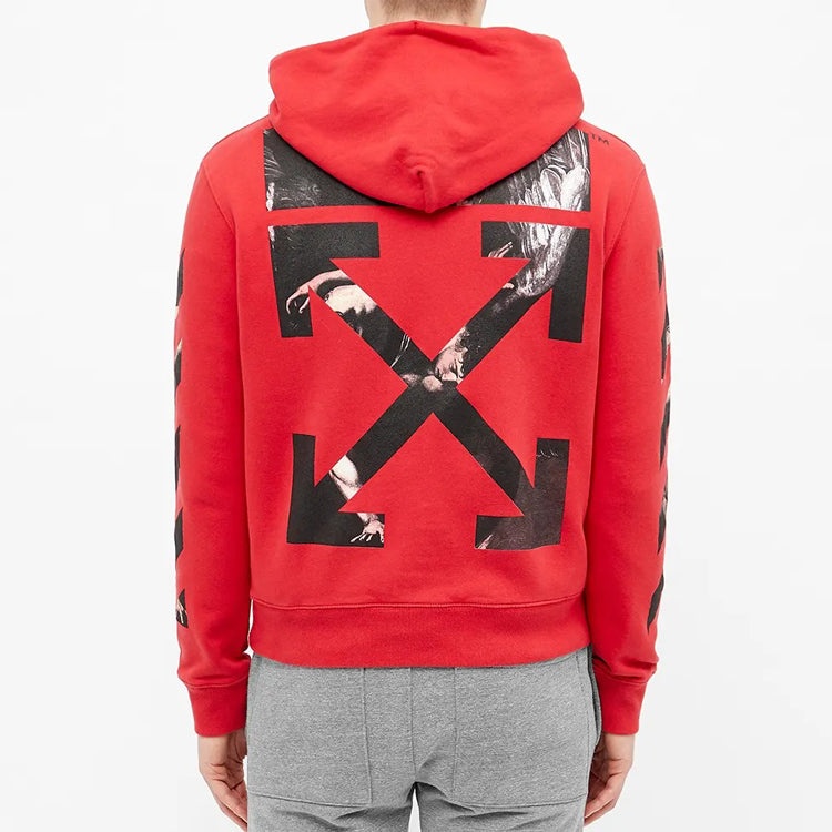 Men's Off-White Painting Red OMBB034S20E300042088 - 4