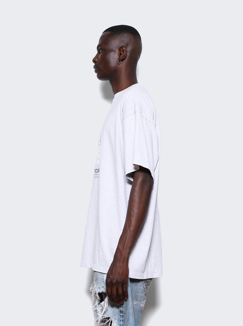 S N T True Queen Tee Grey - 4