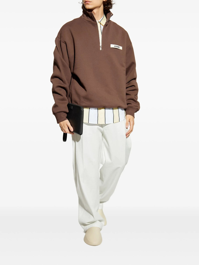 JACQUEMUS Jacquemus Logo-patch Sweatshirt outlook