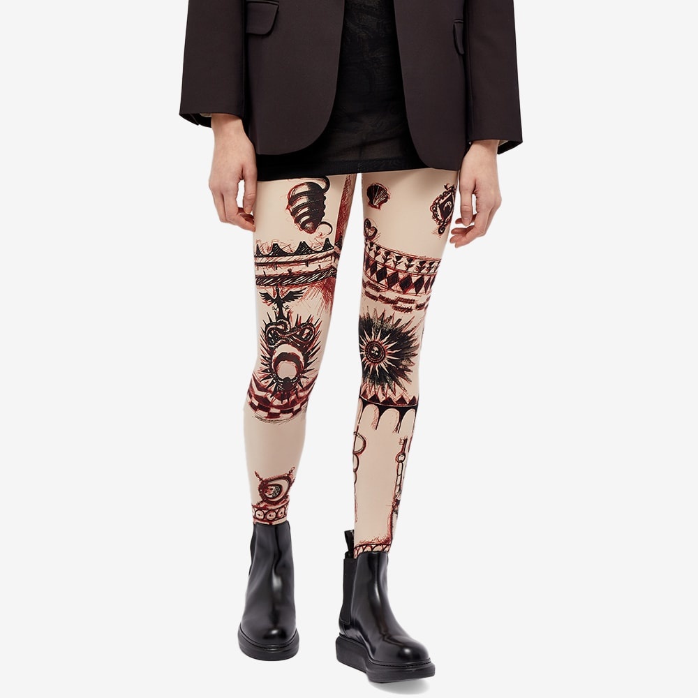 Marine Serre Printed Leggings - 2