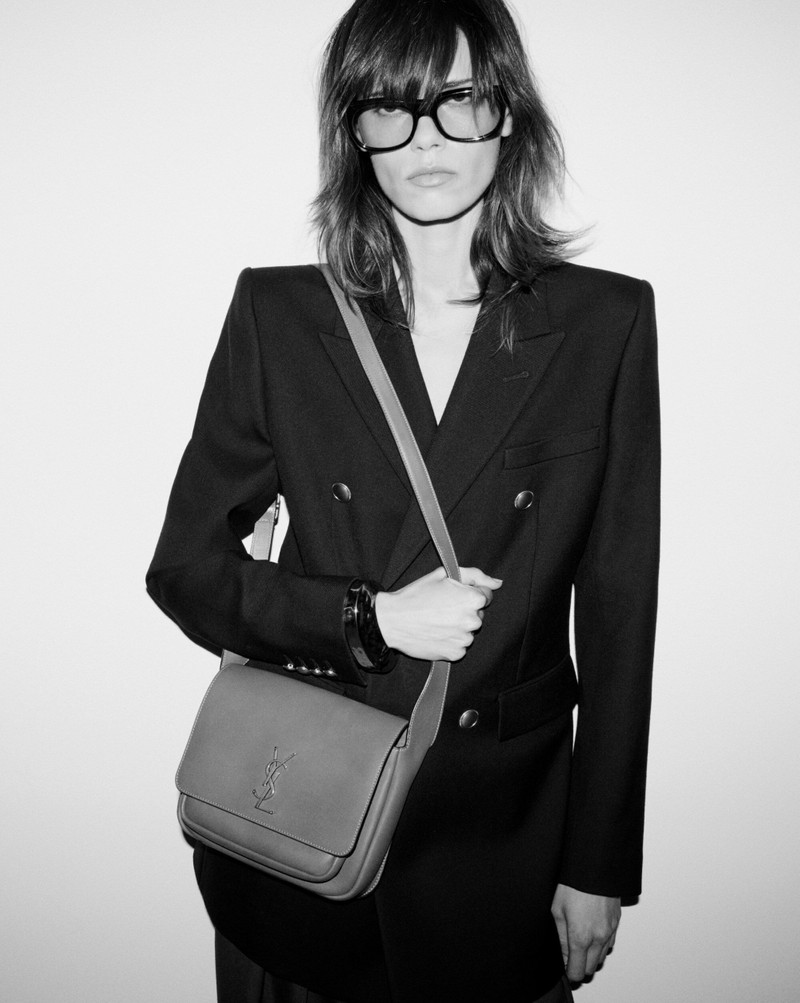 SAINT LAURENT NIKI SATCHEL IN LEATHER outlook