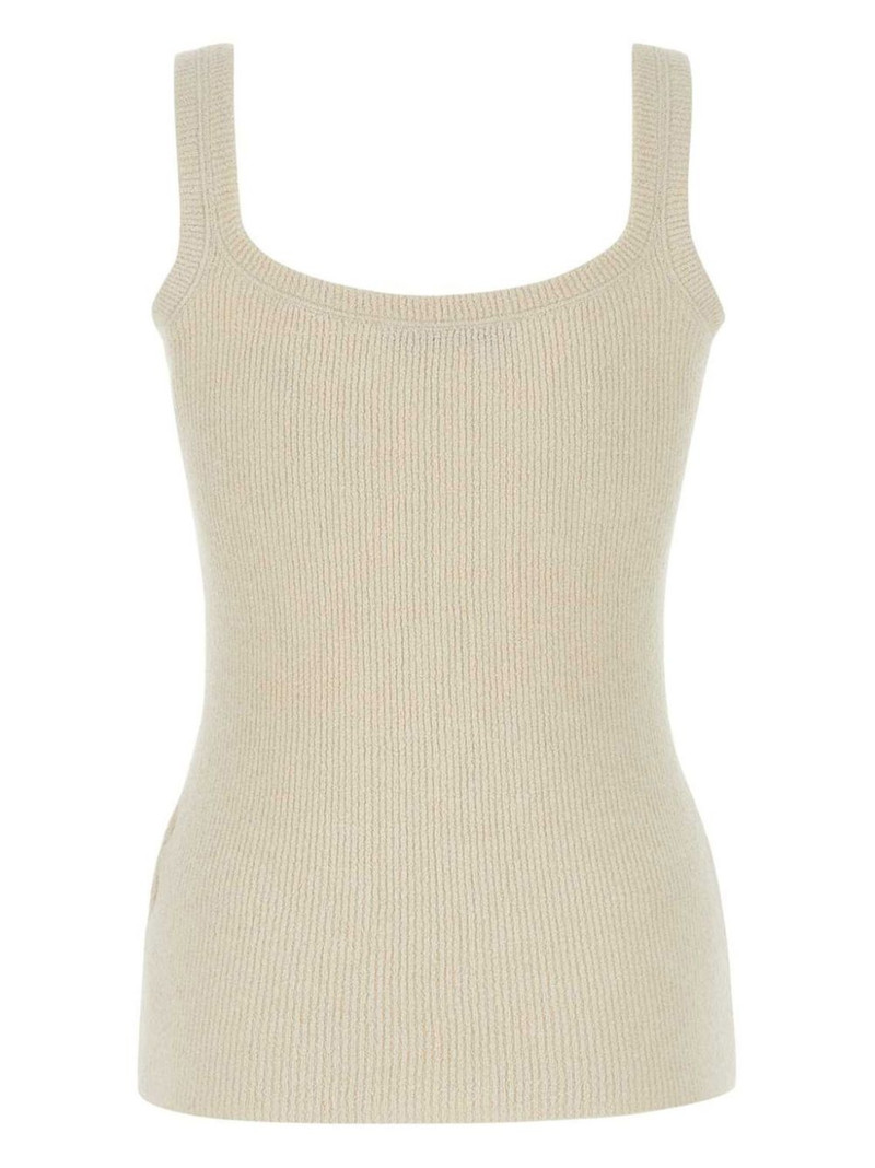 Valentino ribbed tank top outlook