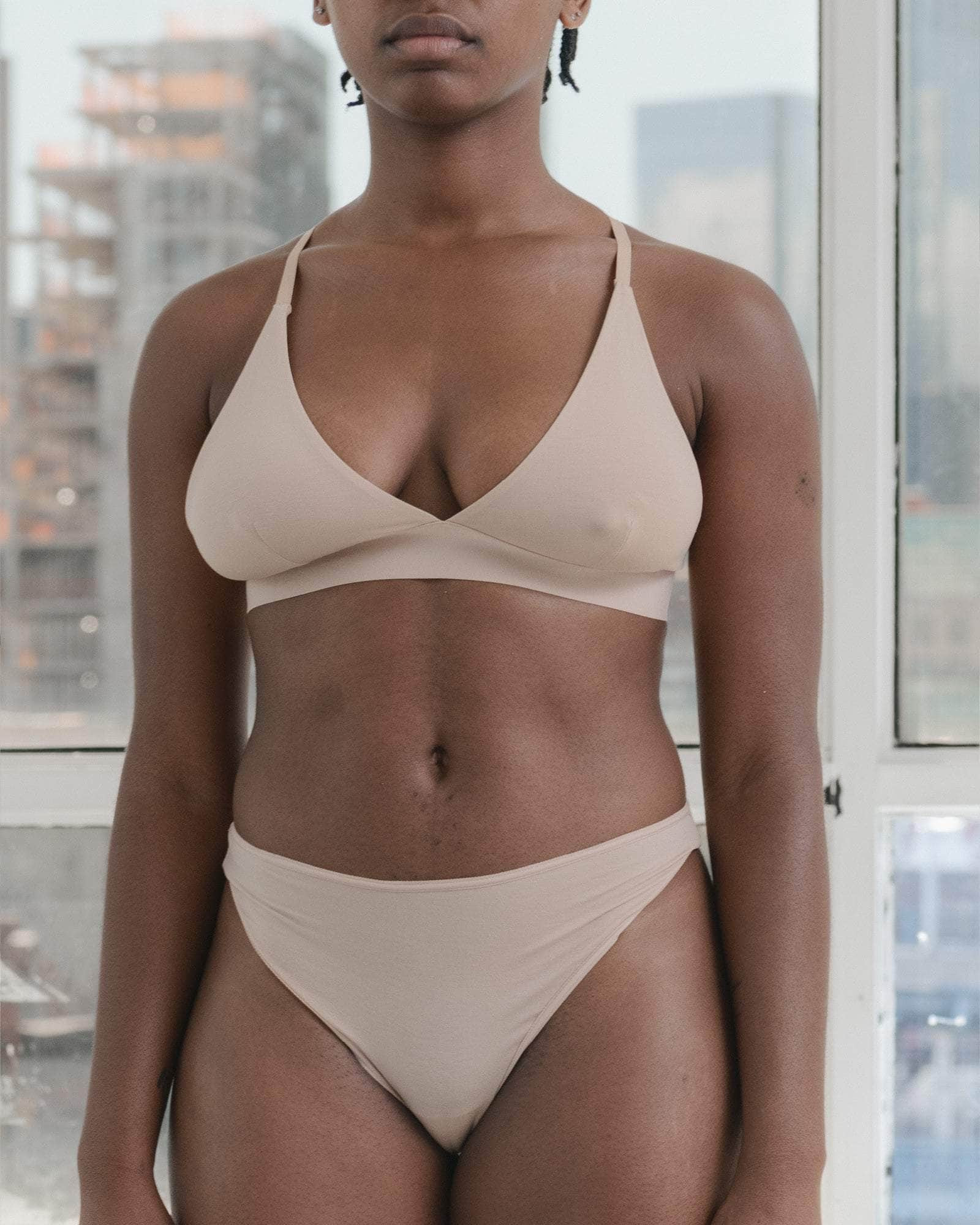 Pack - 2 Triangle Bra - Bamboo Lyocell - 8