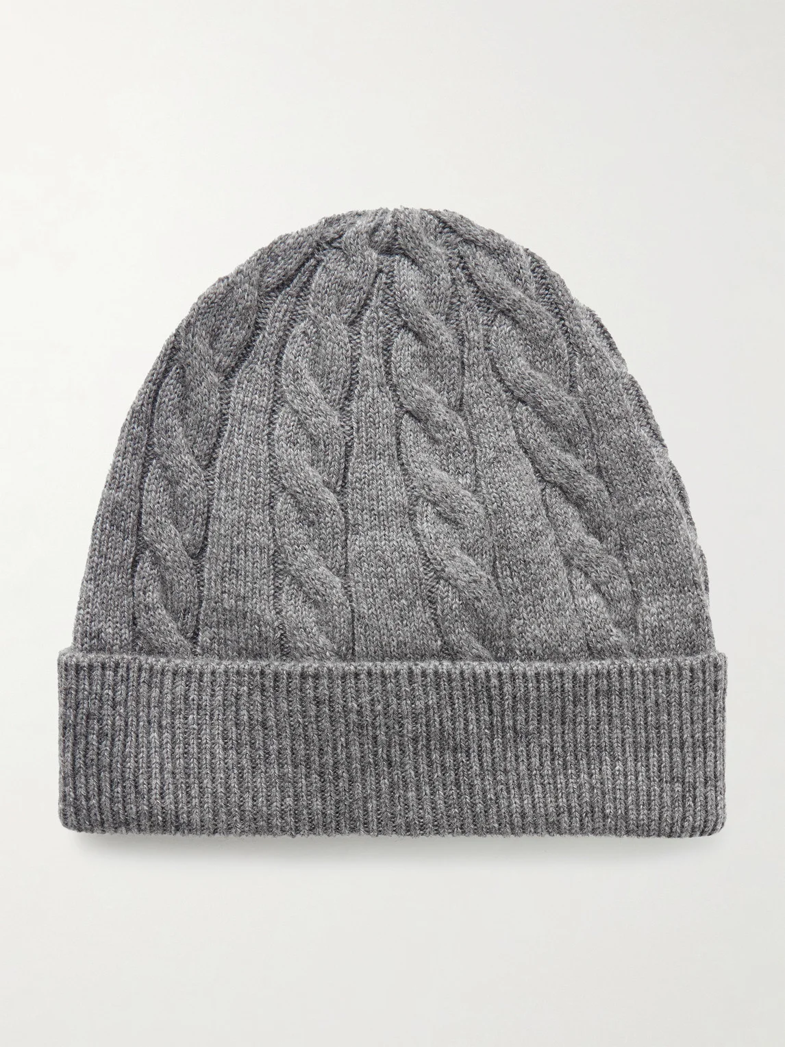 Cedar Cable-Knit Cashmere Beanie - 1