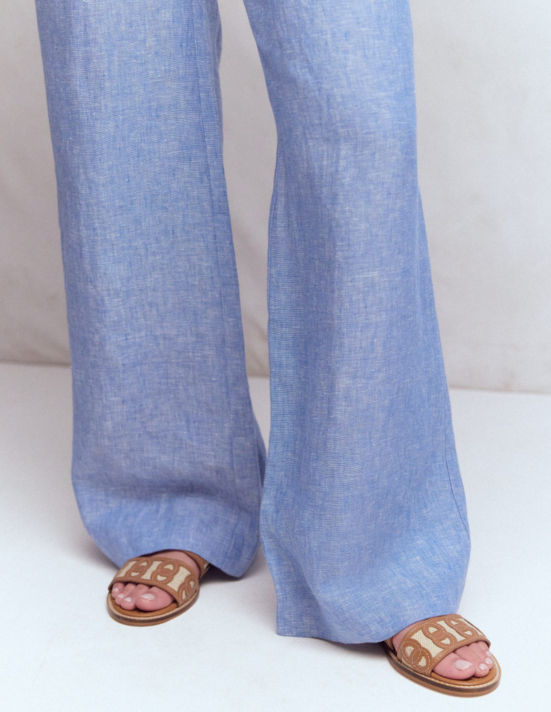 BODEN Interlocked Flat Sandal-Tan outlook