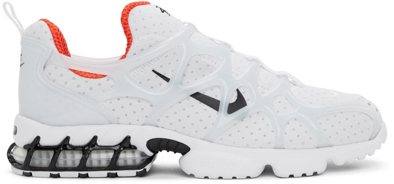 White Stüssy Edition Air Zoom Spiridon Kukini Sneakers - 1