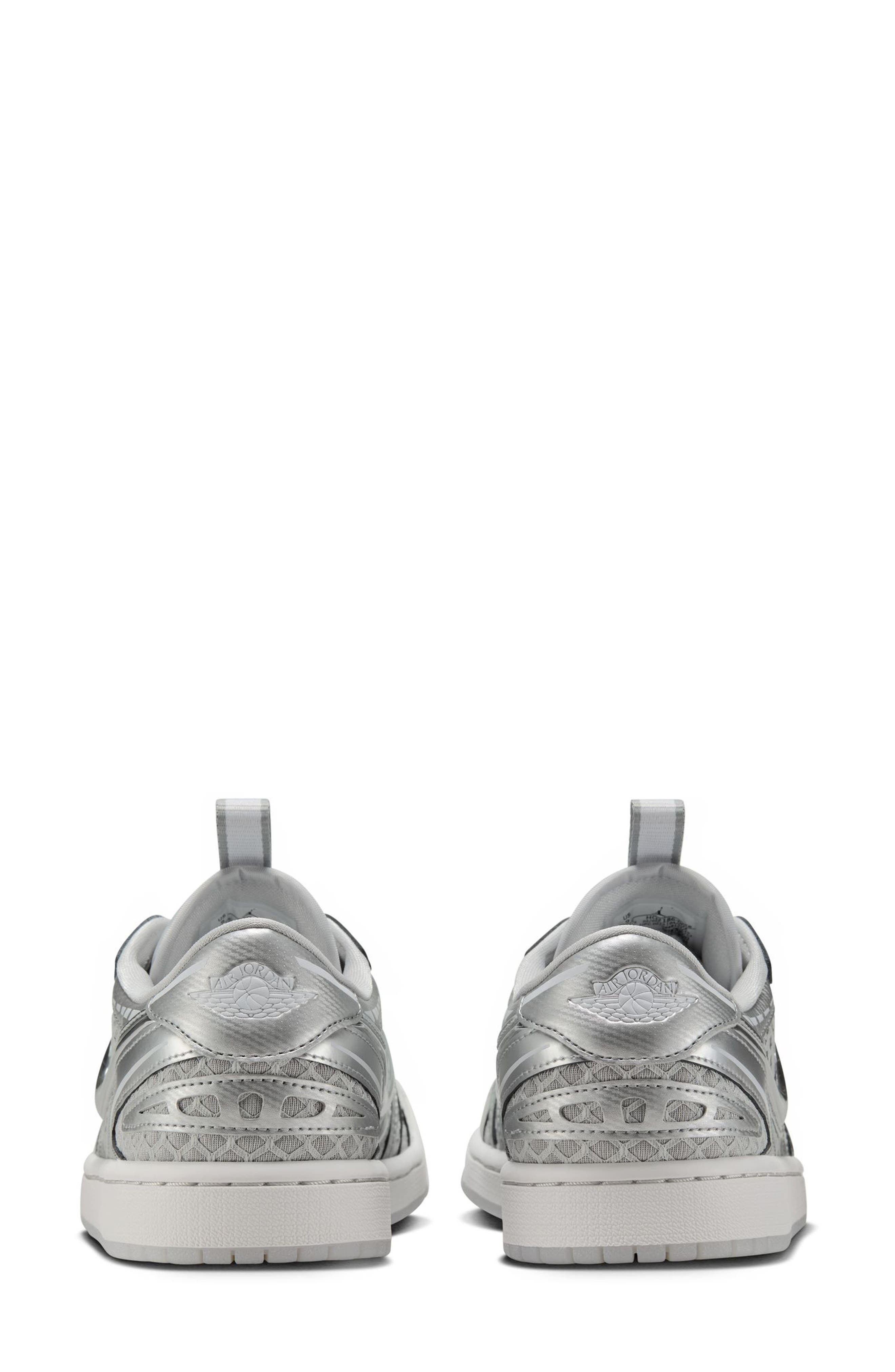 Air Jordan 1 Low Method of Make Sneaker in Neutral Grey/Metallic Silver at Nordstrom - 5