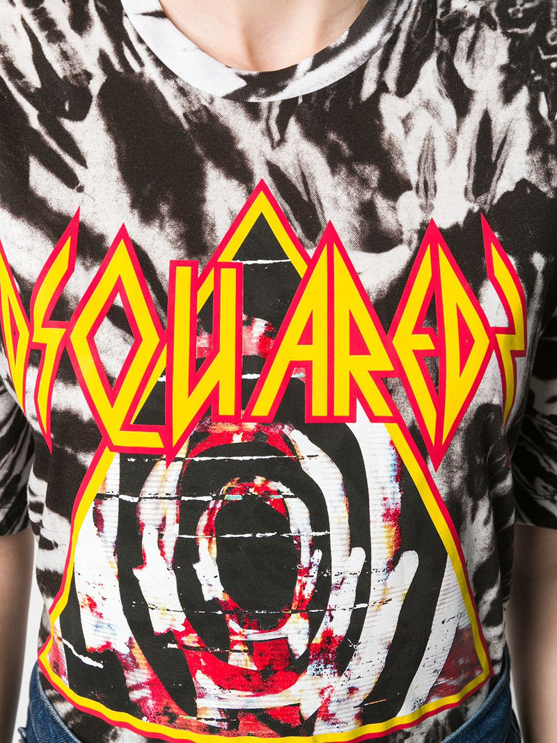 tie-dye print T-shirt 5