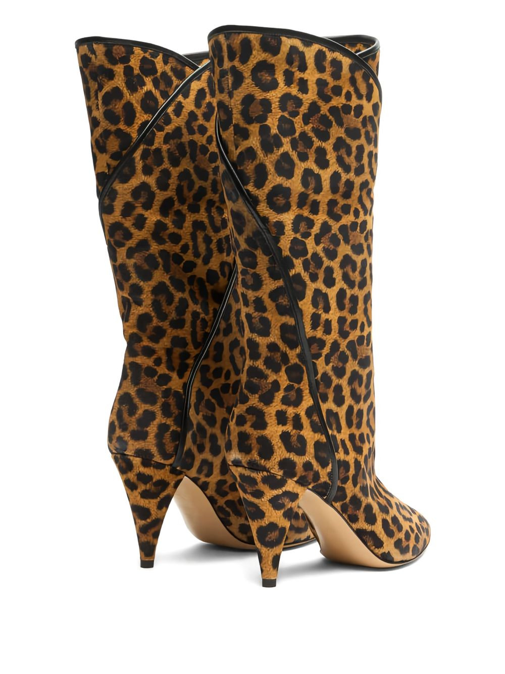 Venus leopard-print boots - 4