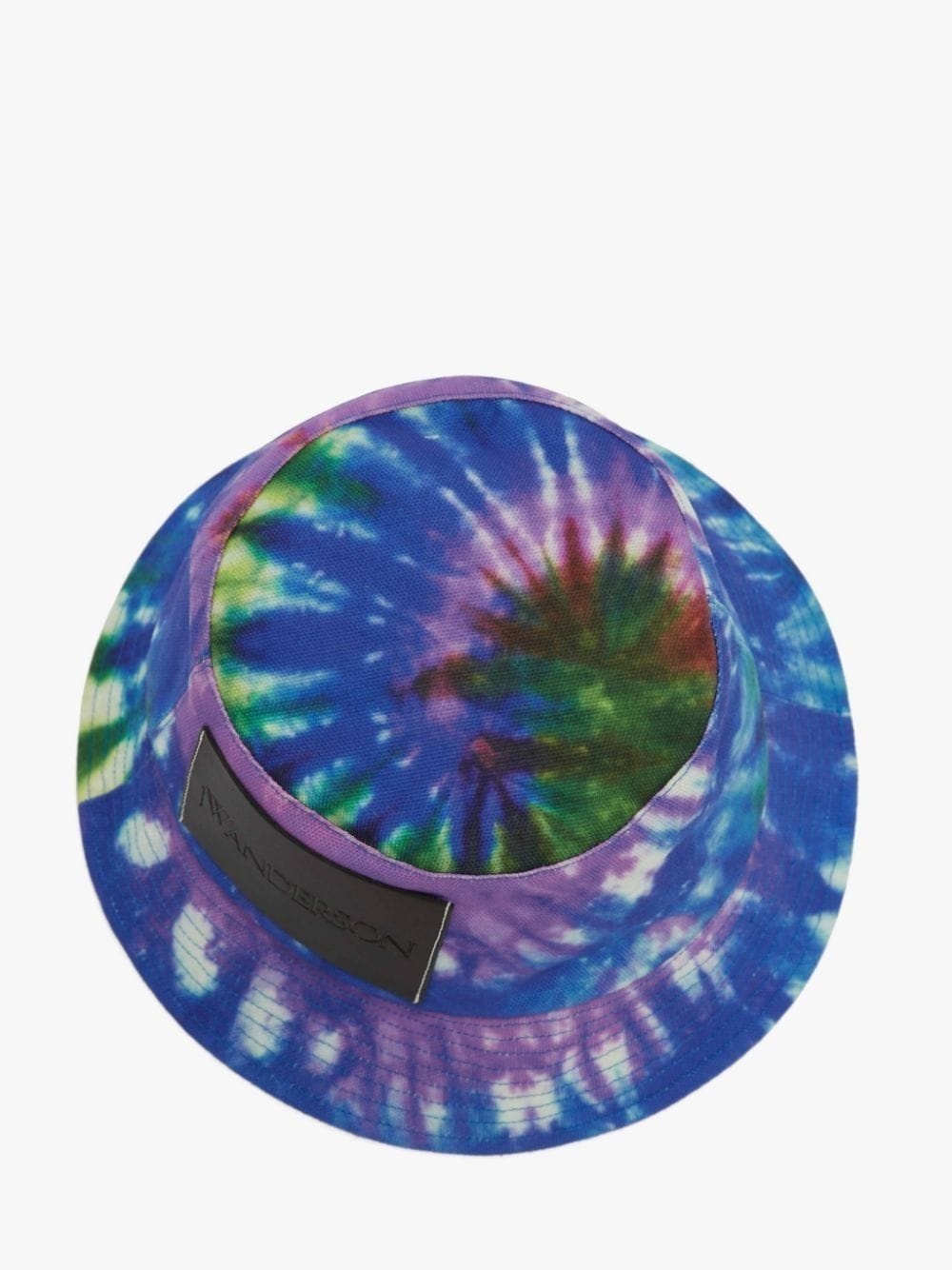 tie-dye logo bucket hat - 5