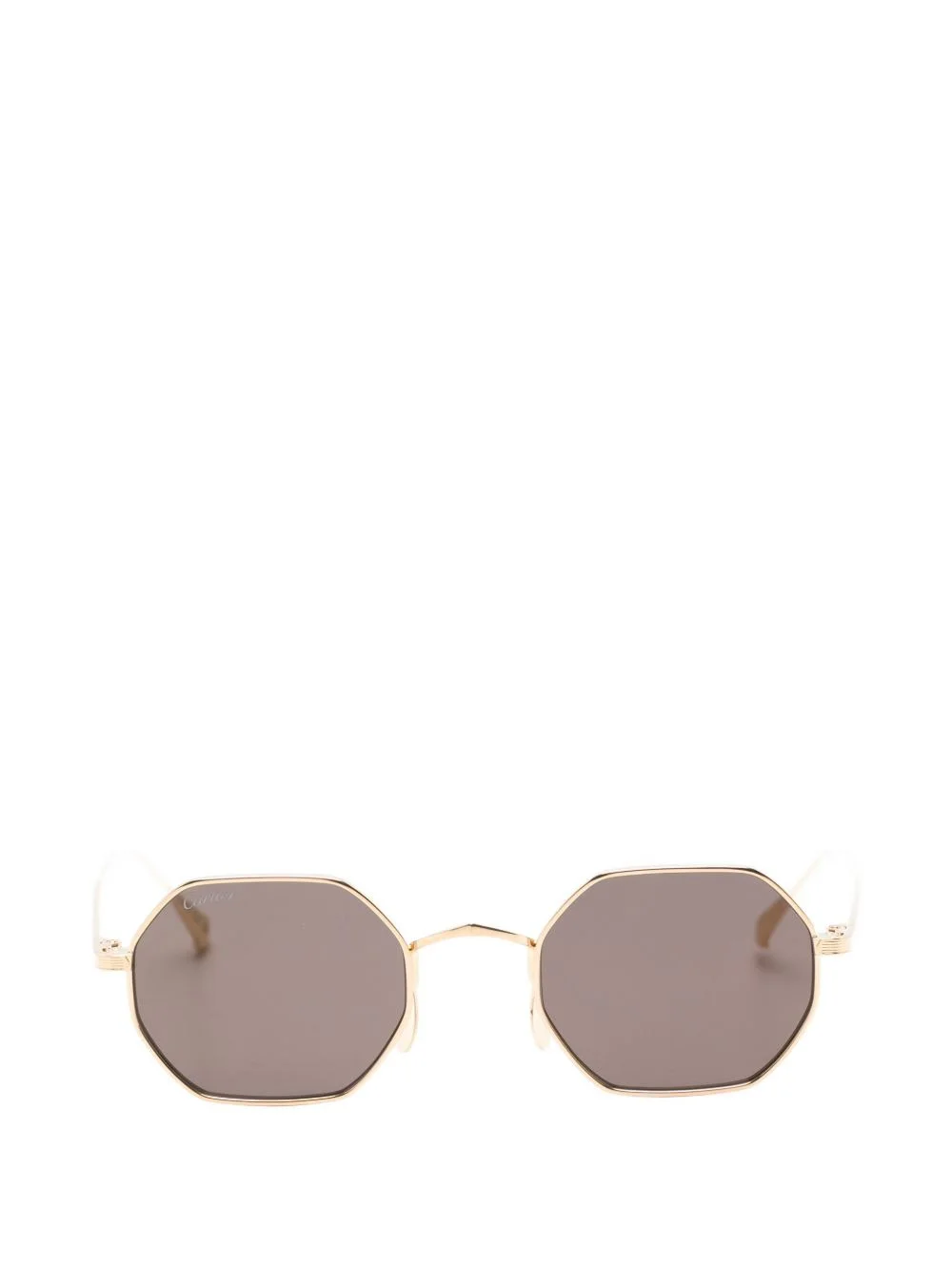 geometric-frame sunglasses - 1
