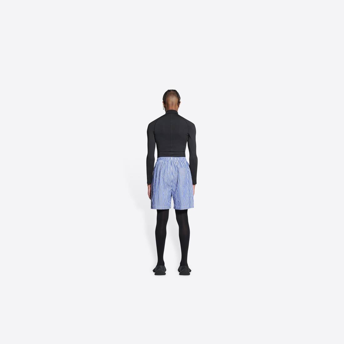 Men's Pyjama Shorts in Blue - 3