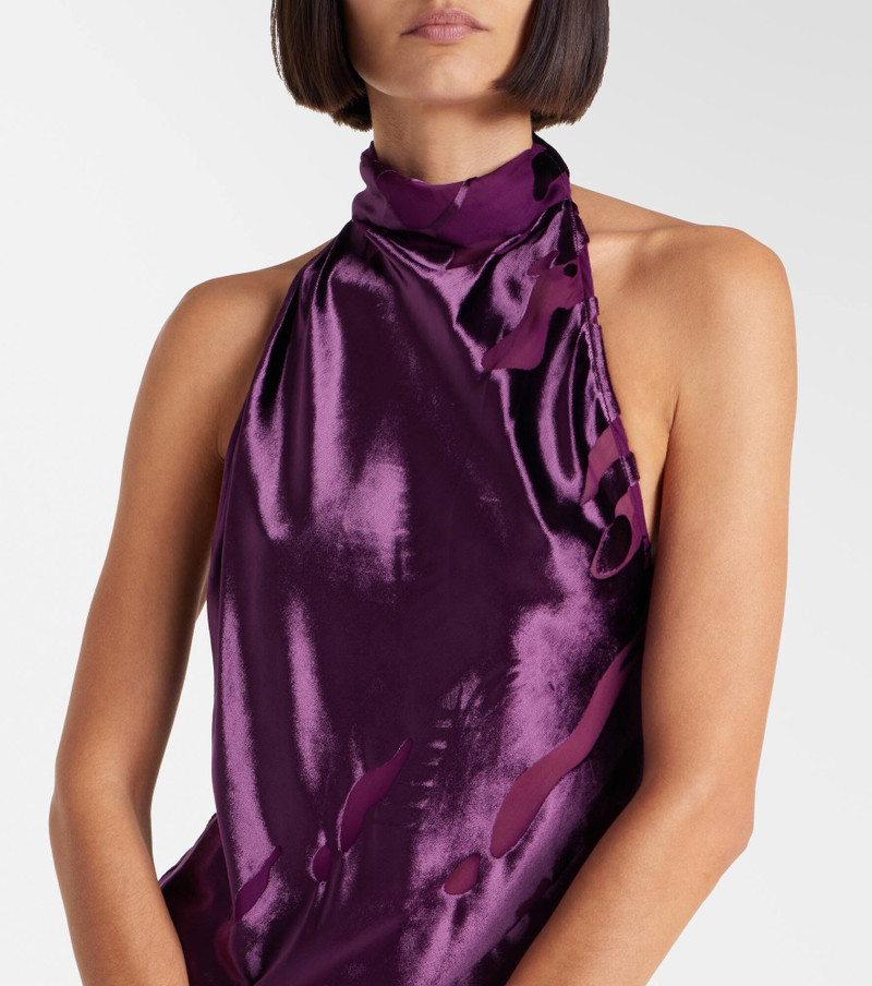 Halterneck gown 4