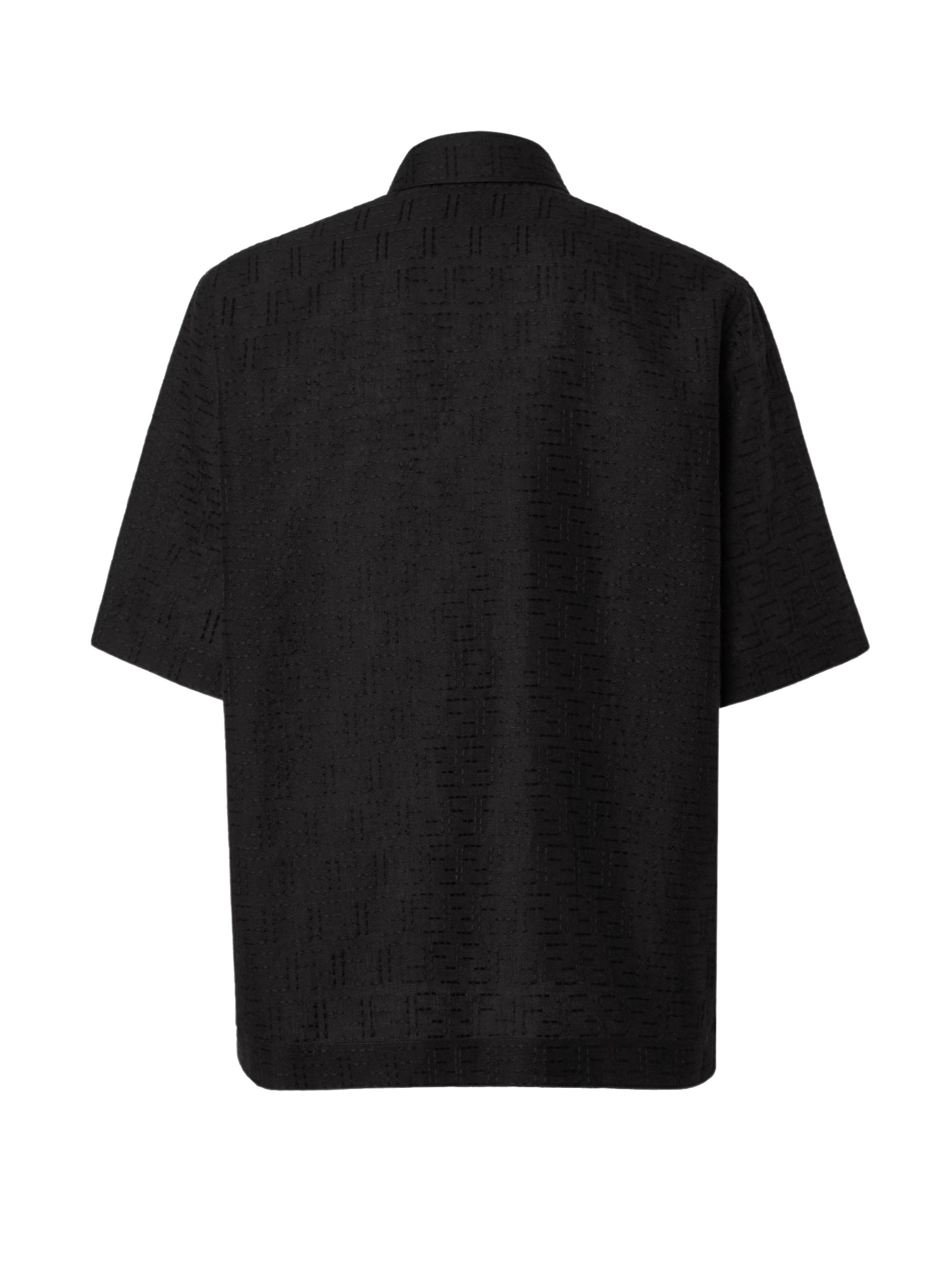 Shirt linen FF jacquard allover - 2