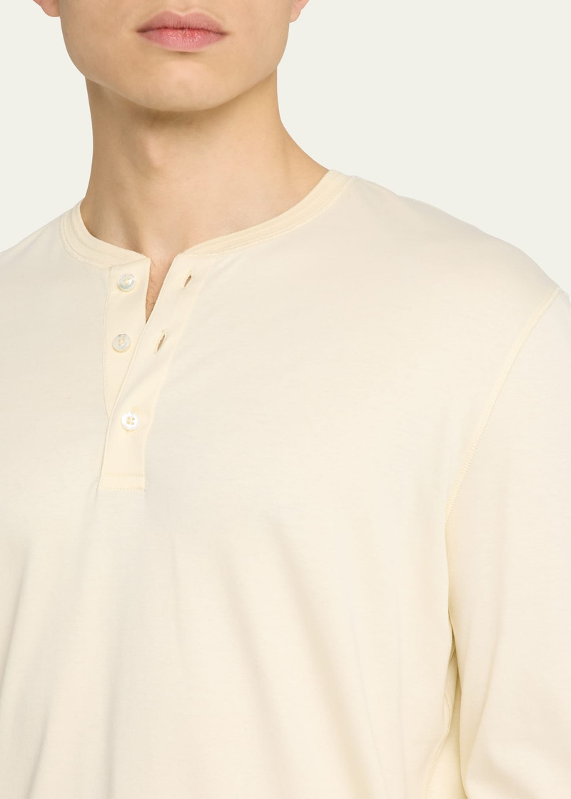Men's Interlock Henley Shirt 6