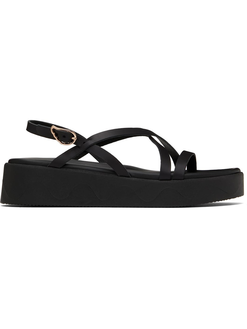 Black Silia Sandals 1