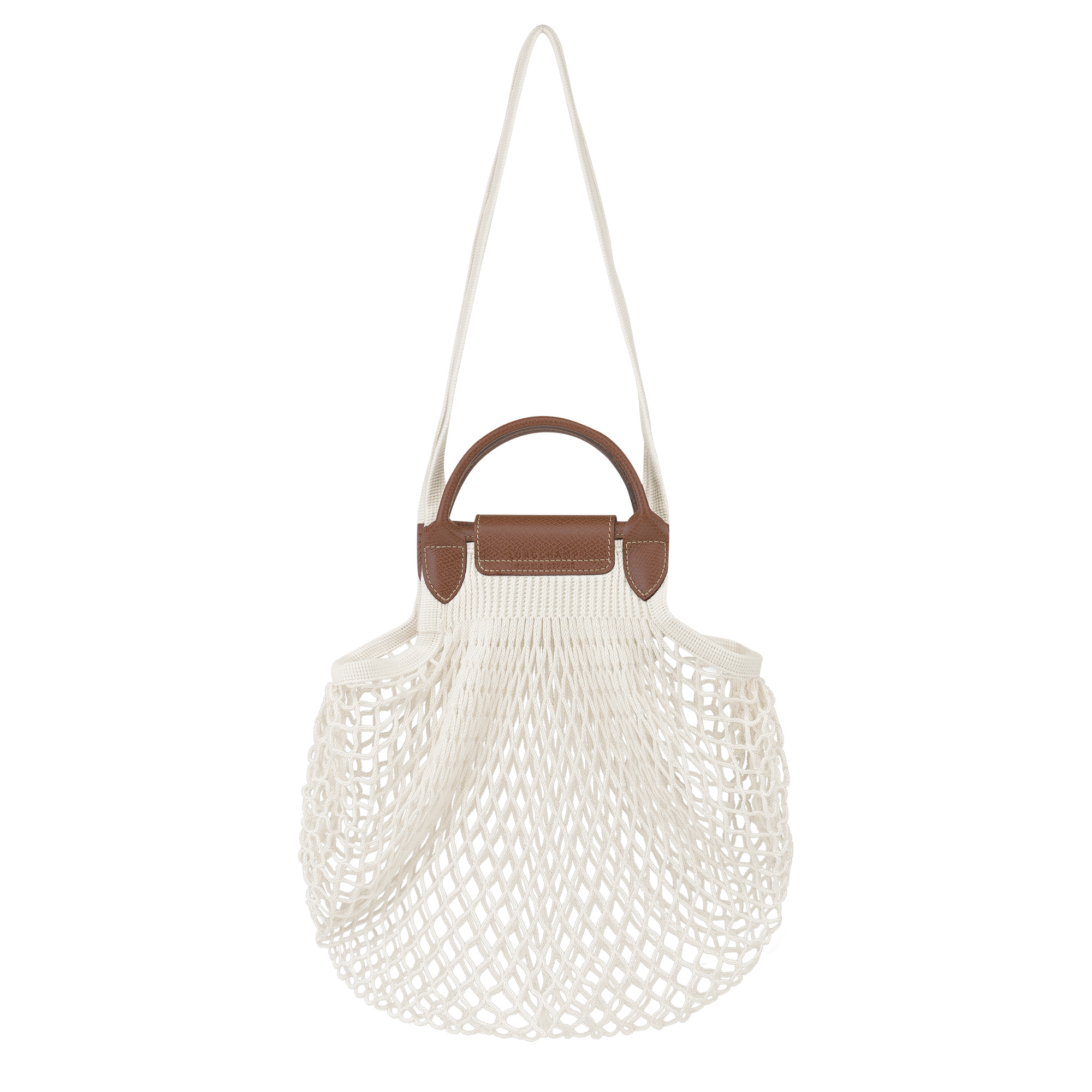 Le Pliage filet L Mesh bag Ecru - Canvas - 4