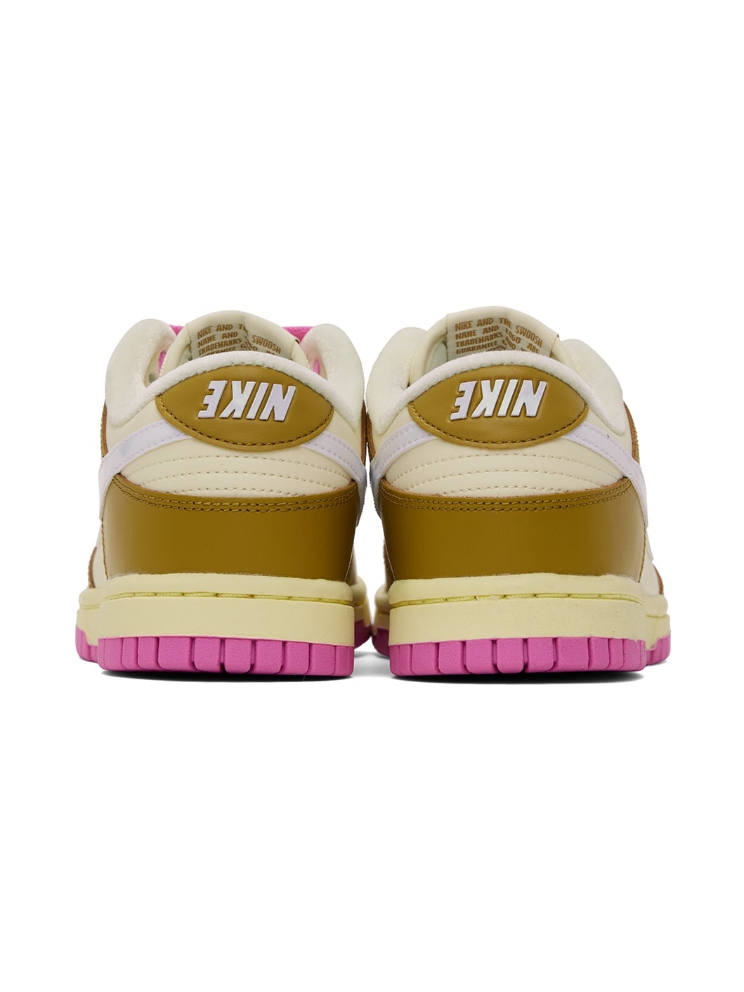 Brown & Beige Dunk Low SE Sneakers - 2