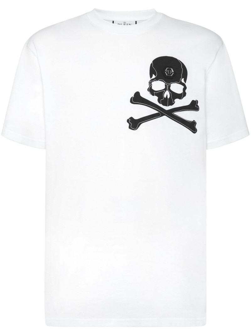 skull-print cotton t-shirt 1