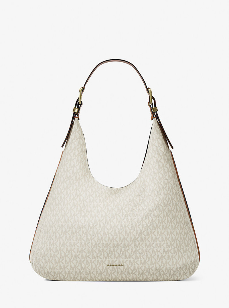 Nolita Large Signature Logo Hobo Shoulder Bag 1