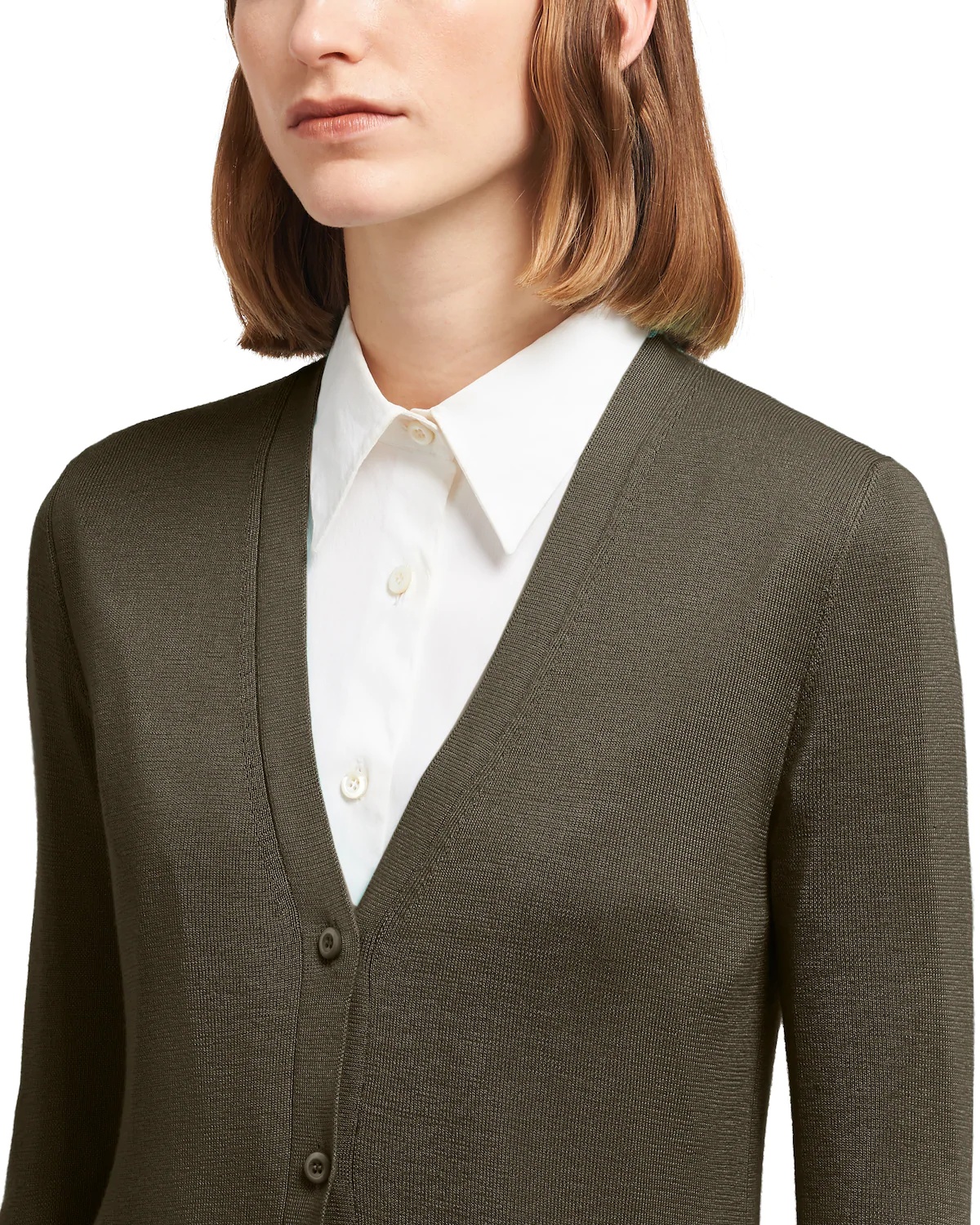 Cashmere and silk cardigan - 5