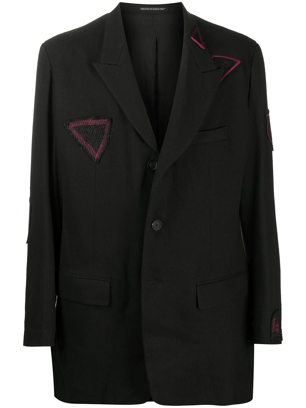 straight-fit blazer - 1