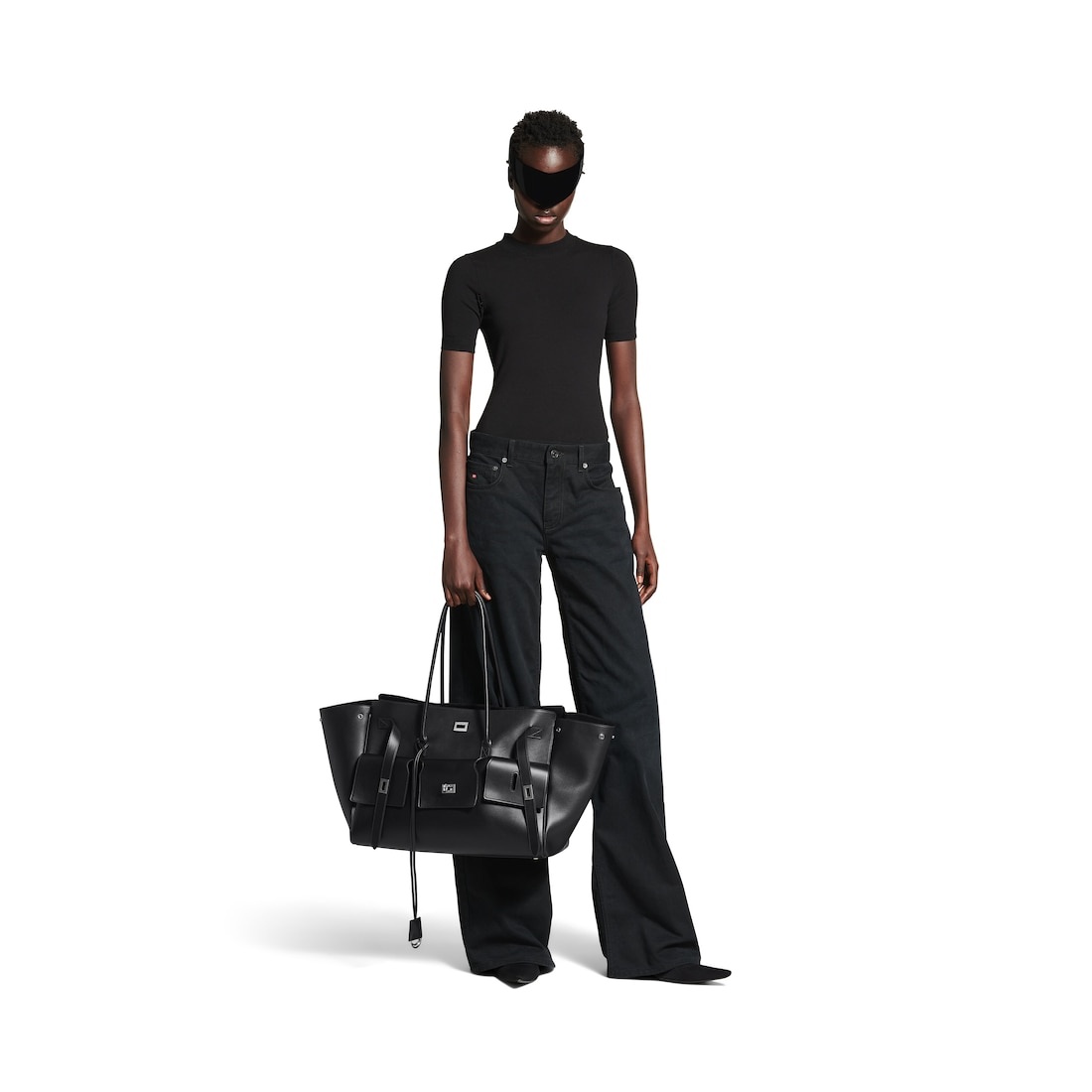 Women's Bel Air Large Carry All Bag  in Black - 6
