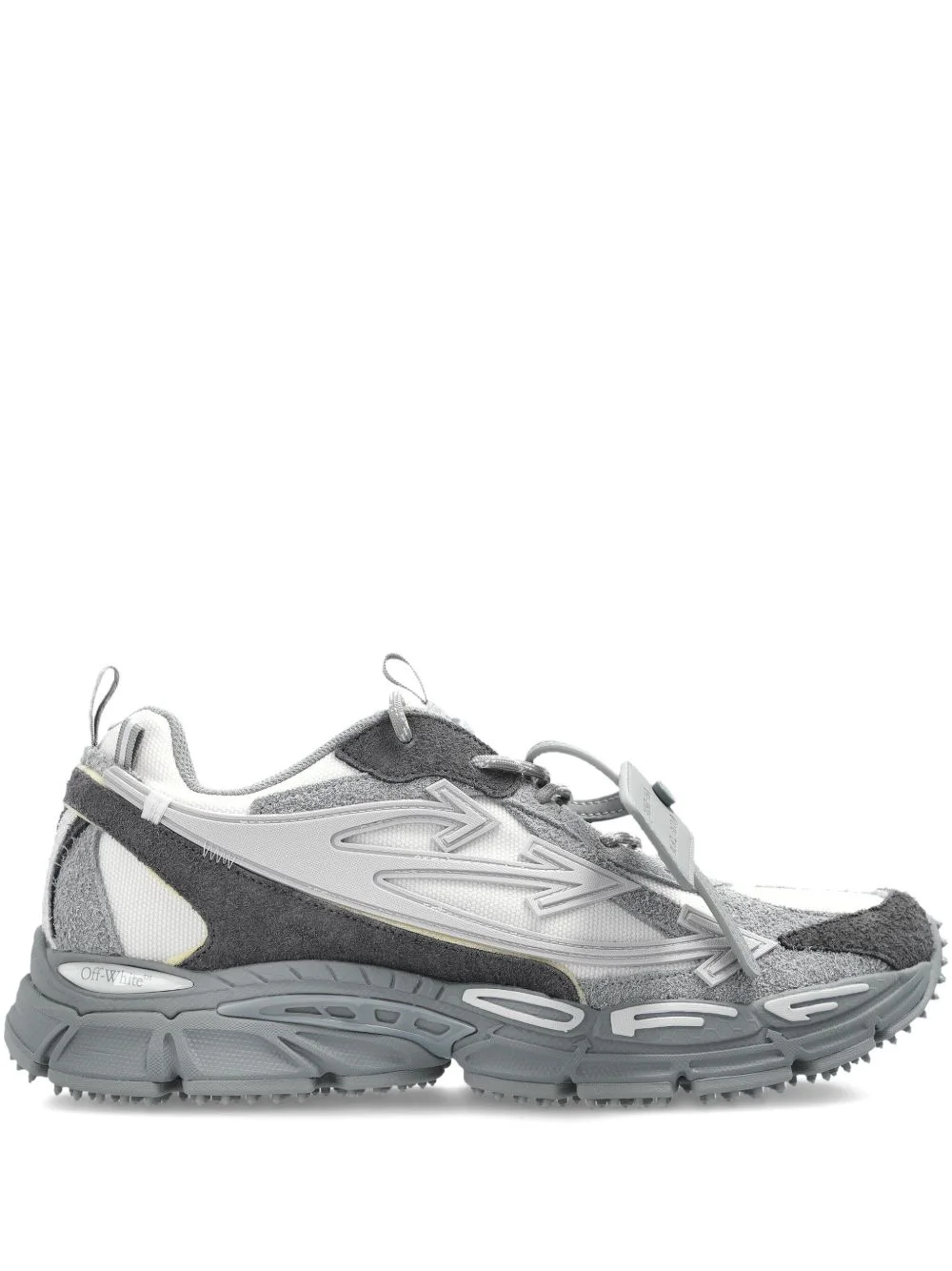 arrow appliqué sneakers - 1