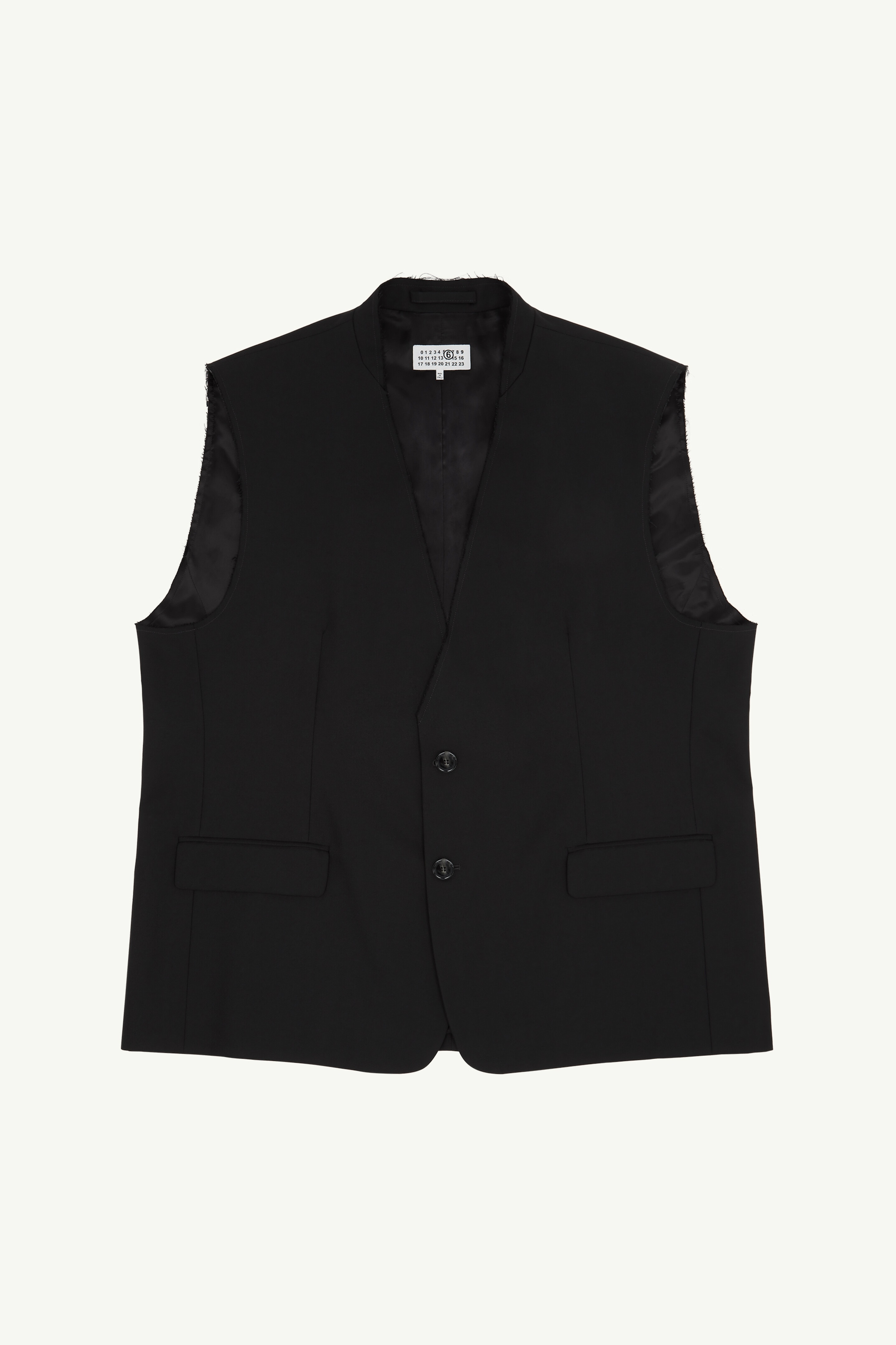 MM6 Maison Margiela Tailored vest | REVERSIBLE