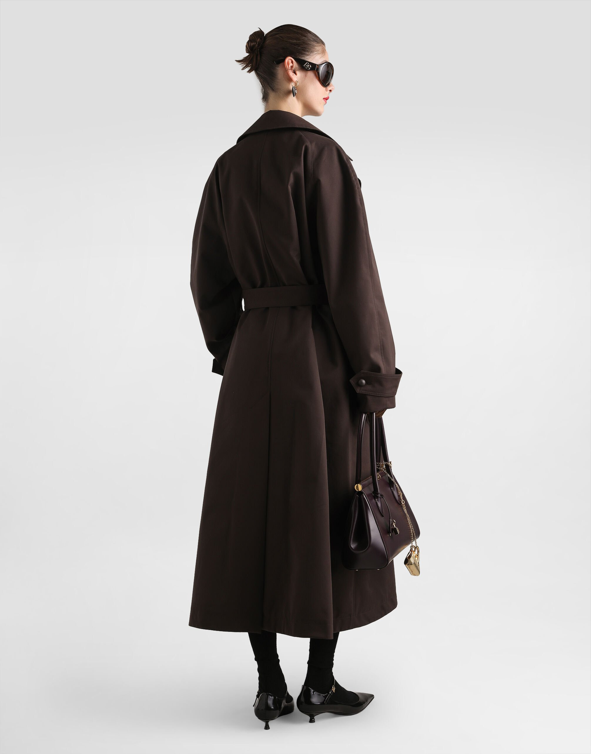 Trench coat in technical gabardine - 3
