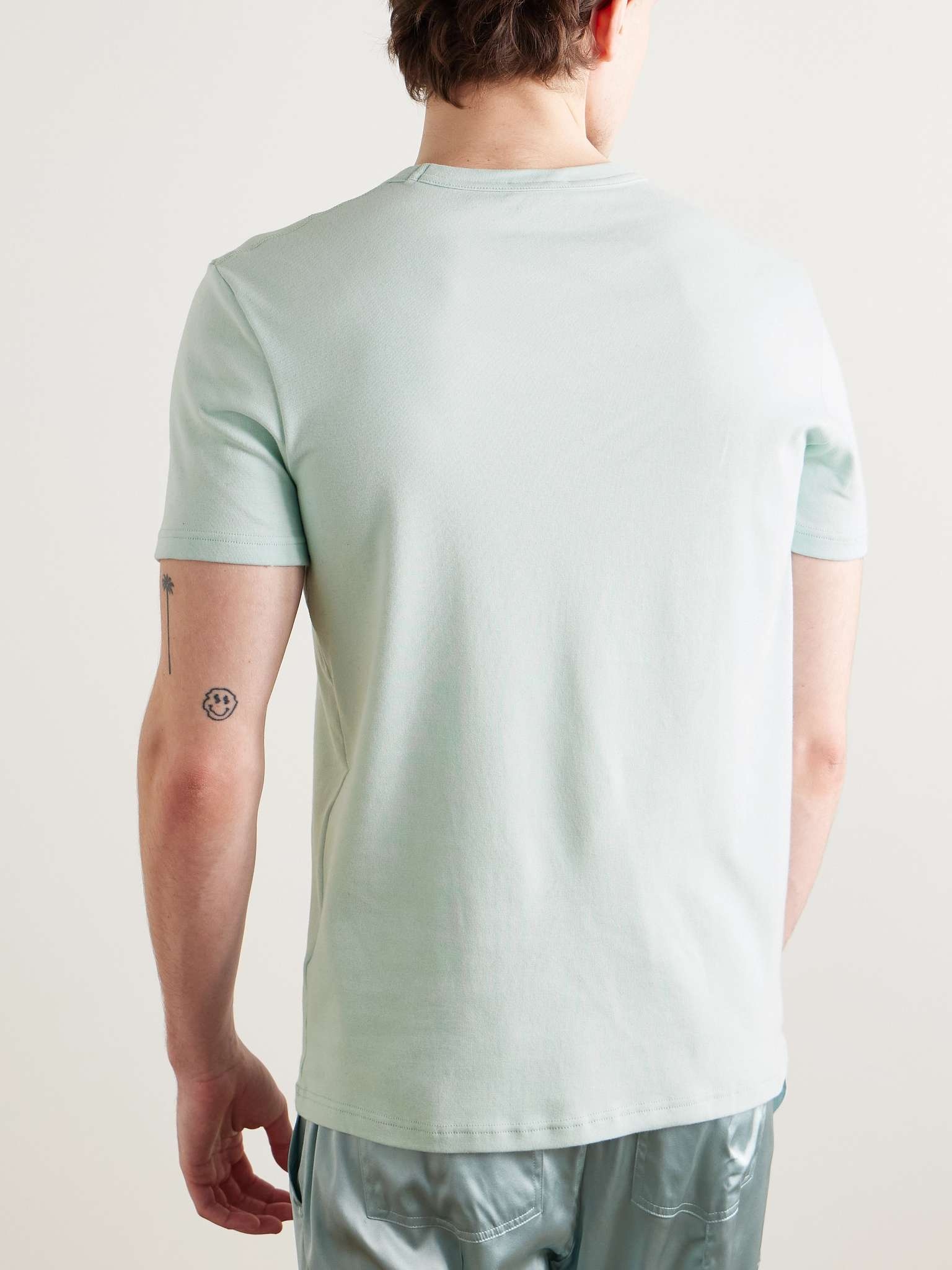 Slim-Fit Stretch-Cotton Jersey T-Shirt - 3