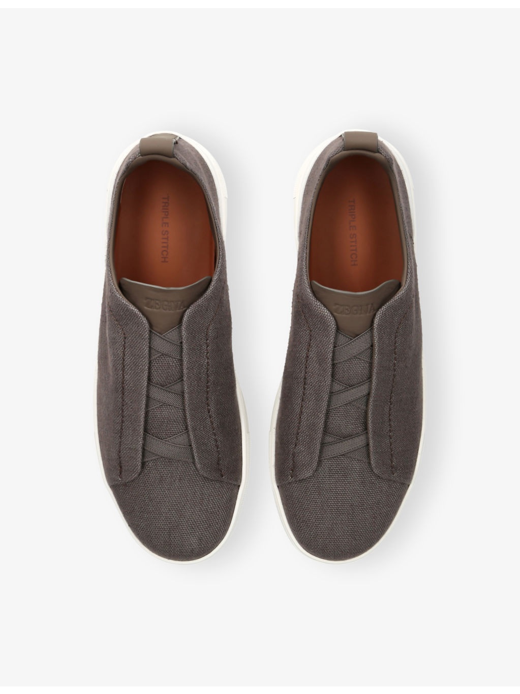 X3 Triple Stitch Woven Low-Top Trainers - 2