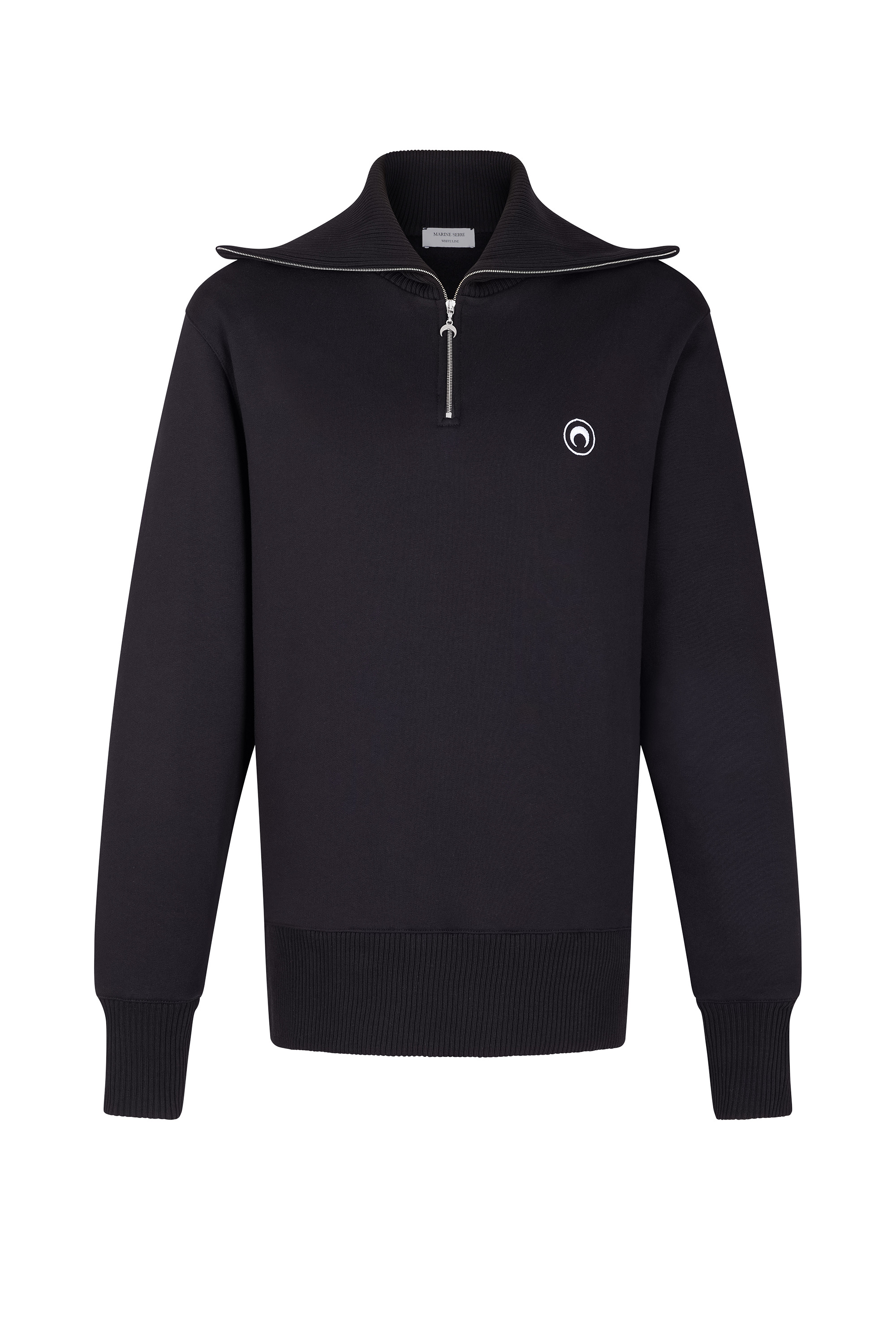 TOTE BAG PRINT HALF-ZIP SWEATER - 1