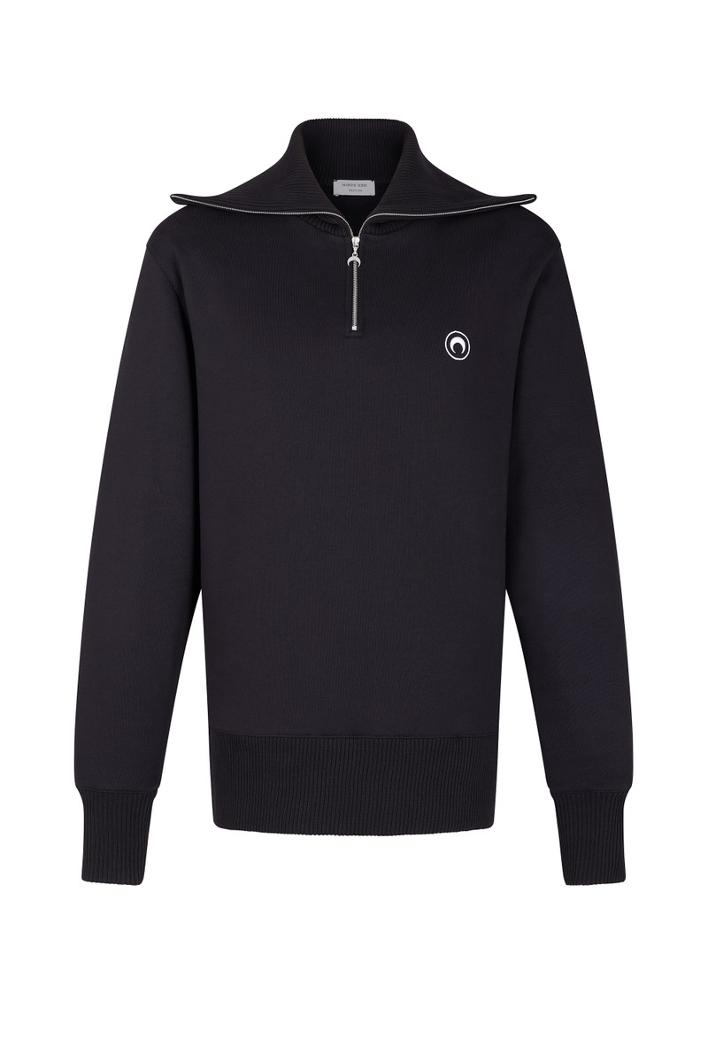 TOTE BAG PRINT HALF-ZIP SWEATER 1