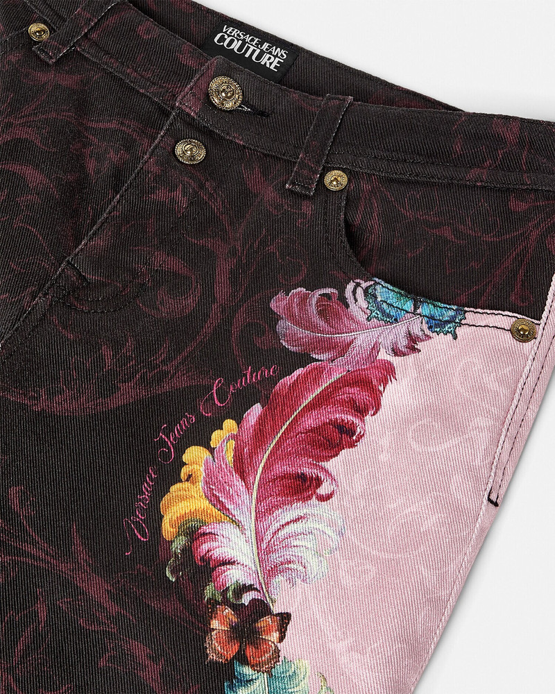 VERSACE JEANS COUTURE Cabinet De Curiosité Wide-Leg Jeans outlook